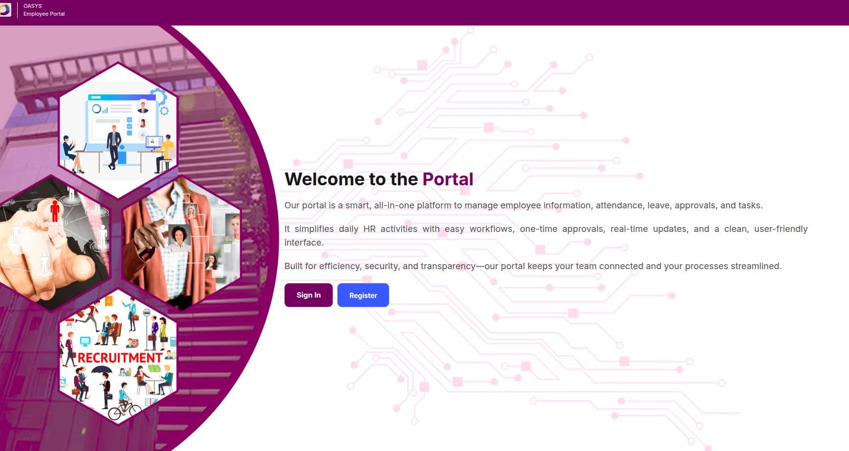 OASYS Employee Portal
