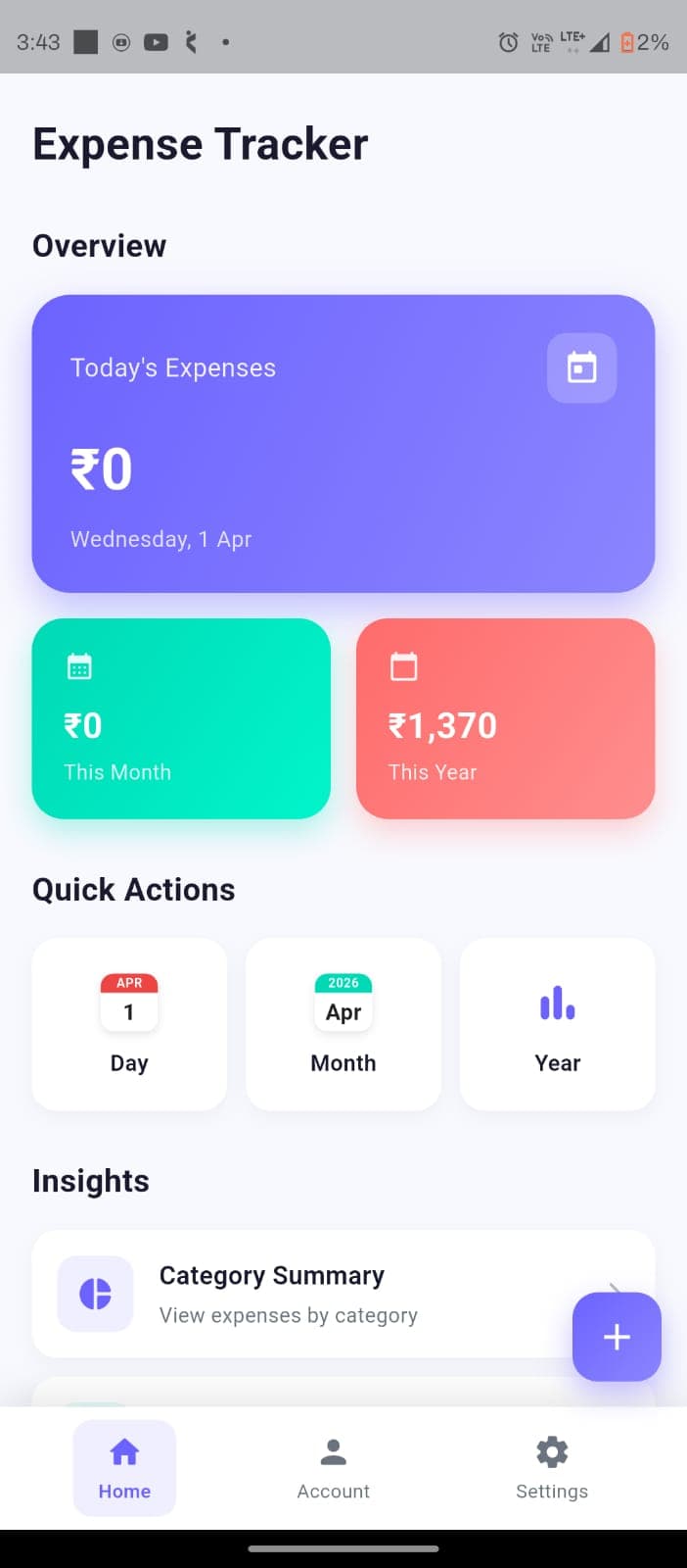 Expense Tracker App